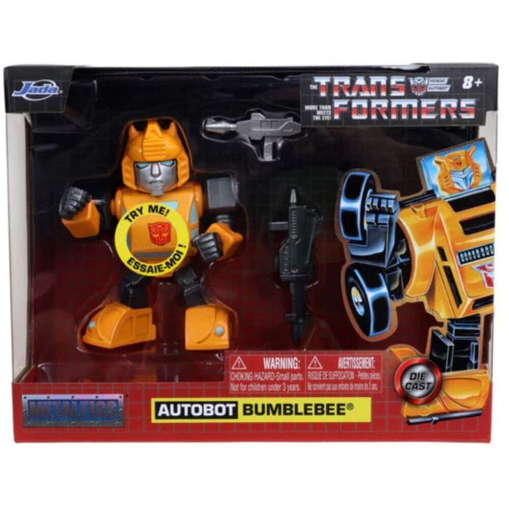 Jada Toys - 4 Transformers - G1 Bumblebee (Light Up)  COLLECTIBLES